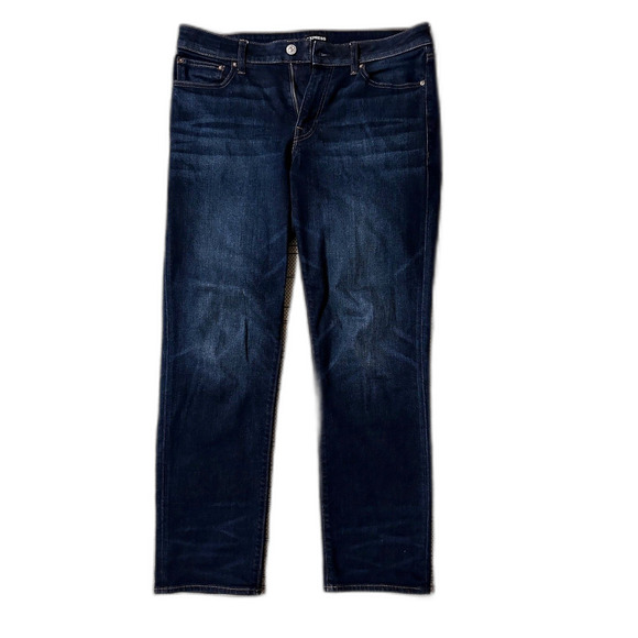 Express Other - Express Men's Straight Leg Dark Wash Jeans 34x32 Conscious Edit | EUC